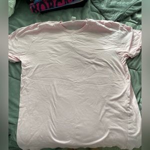 Plain Light pink large t-shirt